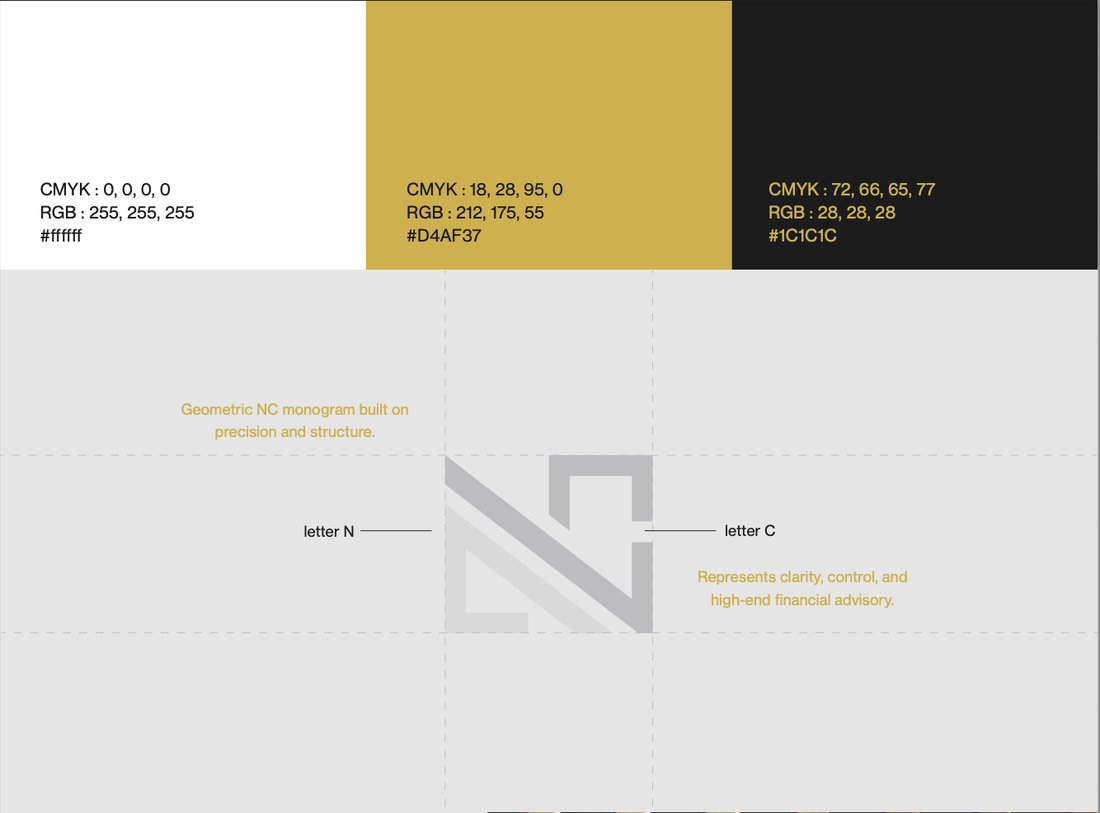 Brand system: logo construction and palette